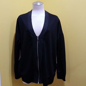 ZARA WOOL COLLECTION ZIP UP JACKET - M